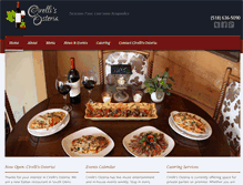 Tablet Screenshot of cirellisosteria.com